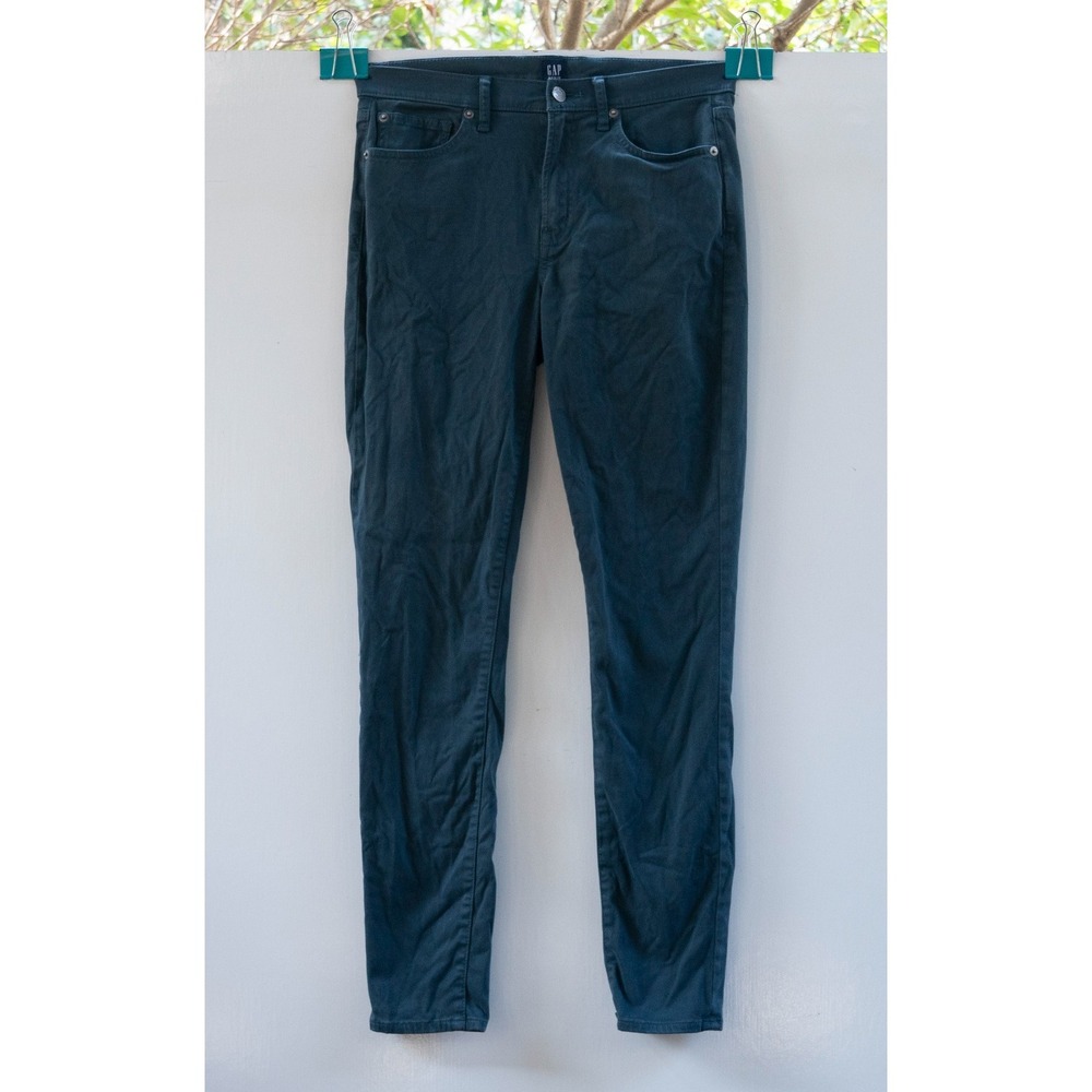 GAP Denim True Skinny Jeans Gray Blue‎ Pants Size 6